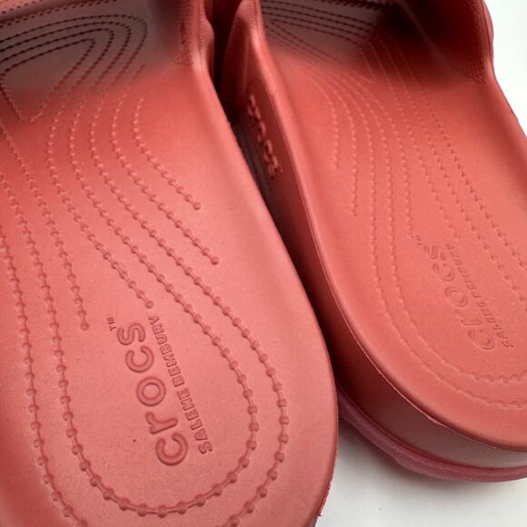 CROCS x Salehe Bembury Men\'s 12 Pollex Slide 208685-6ZN Guppy Red main image 4